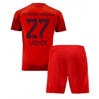 Camisa de time de futebol Bayern Munich Konrad Laimer #27 Replicas 1º Equipamento Infantil 2024-25 Manga Curta (+ Calças curtas)